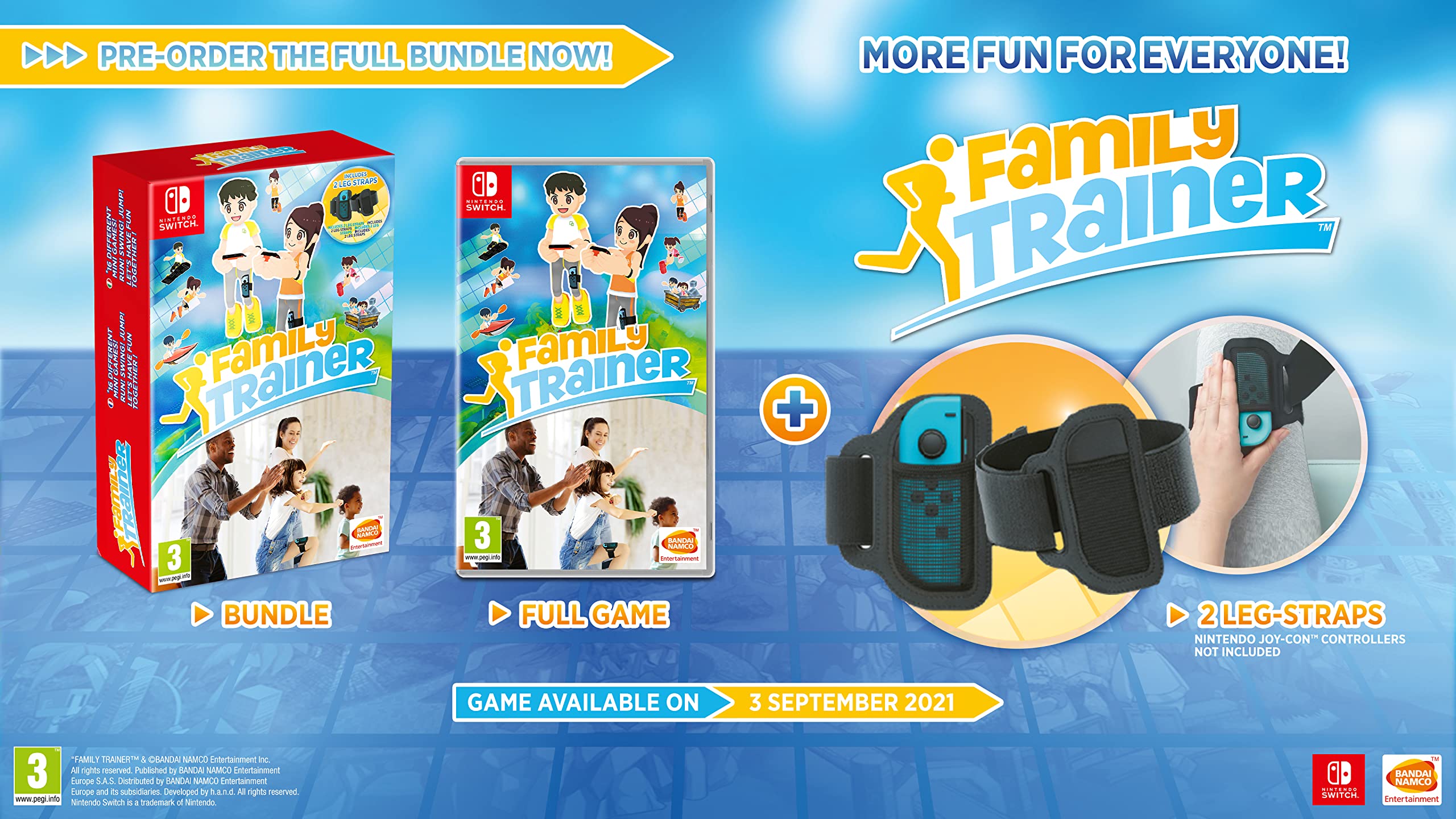 Family Trainer 2021 - NINTENDO SWITCH - PAL ESP - Nuevo Family Trainer 2021 - NINTENDO SWITCH - PAL ESP - Nuevo